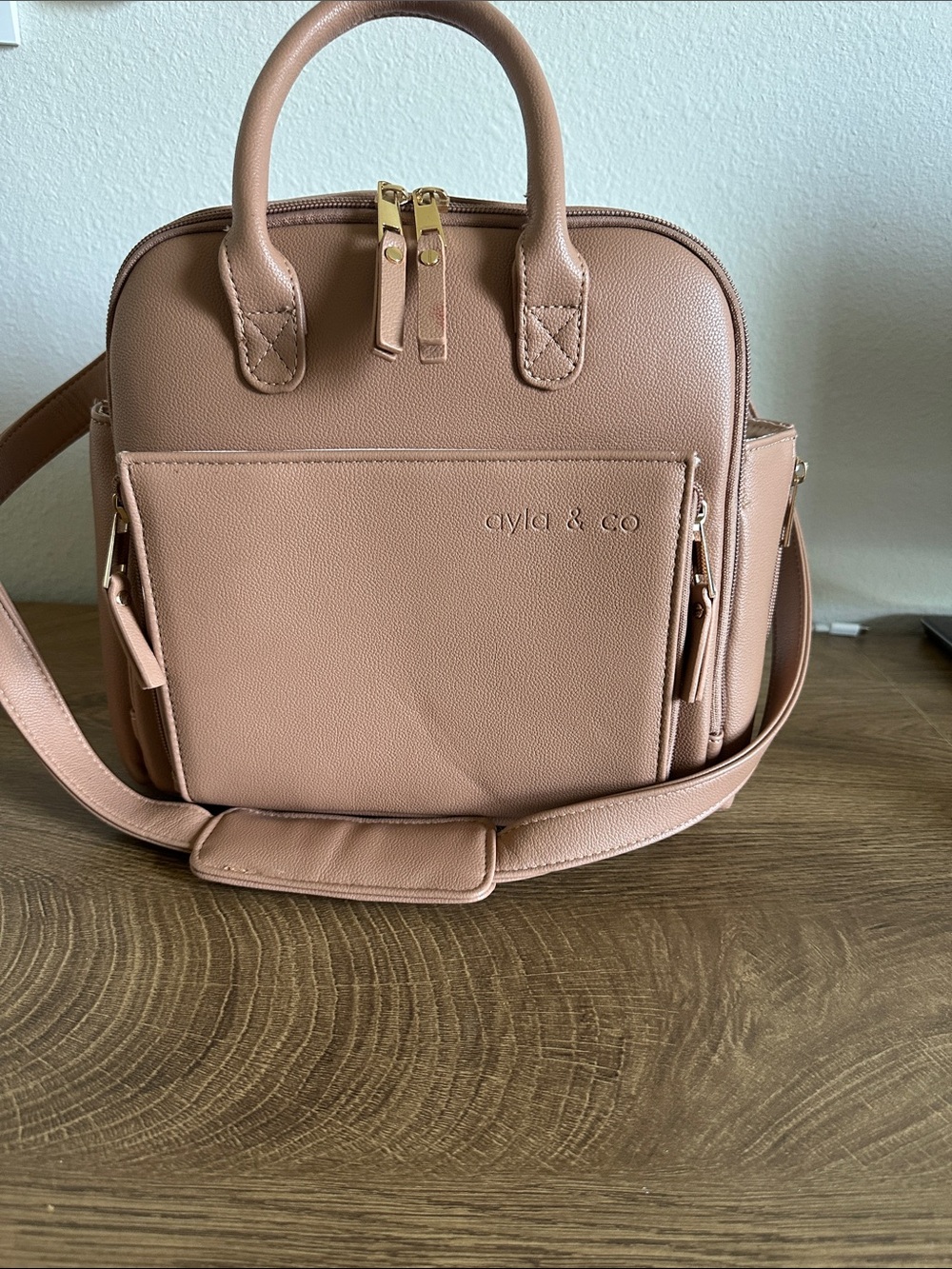 Ayla & co mini diaper bag